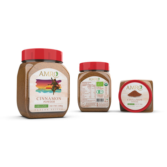 Amro Ceylon "True" Cinnamon Fine Ground-100g