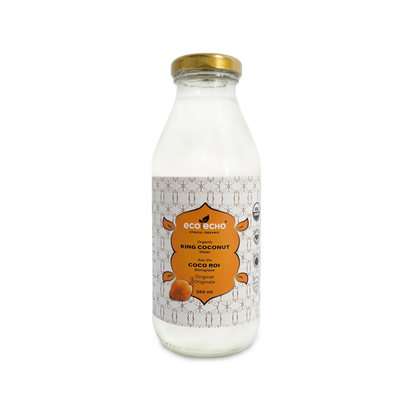 EcoEcho Organic King Coconut Water - 350ml