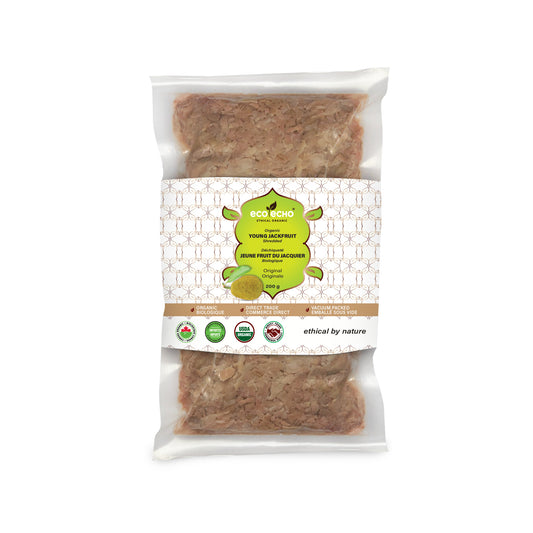 EcoEcho Organic Young Jackfruit Shredded - 200g