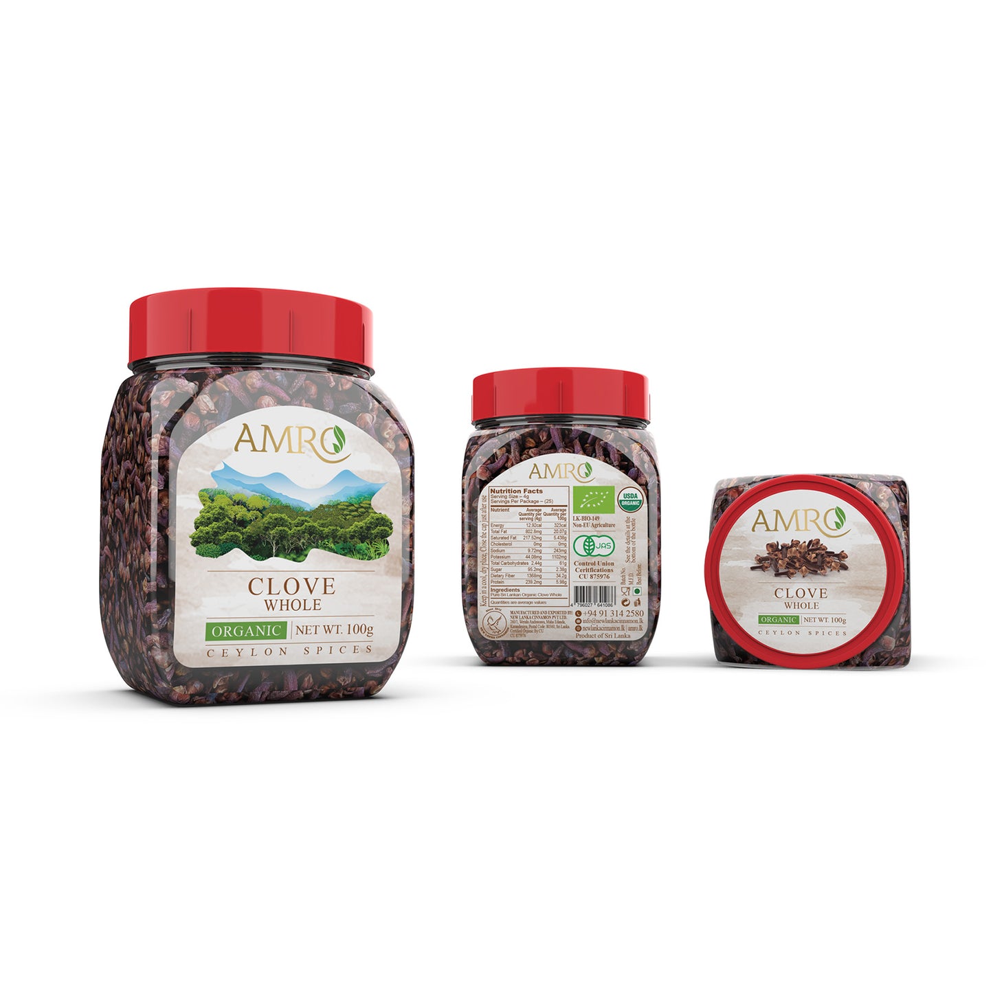 Amro Organic Cloves Whole -100g