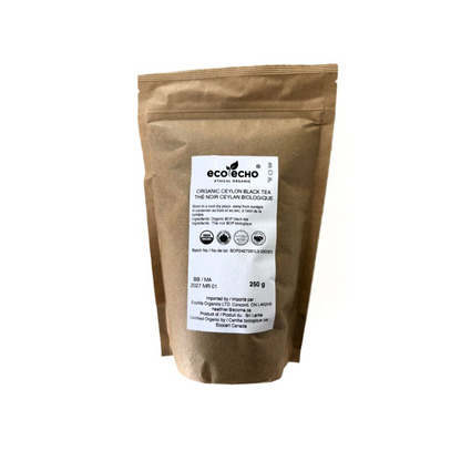 EcoEcho Organic Ceylon Black Tea - BOP - Loose Tea - 250g