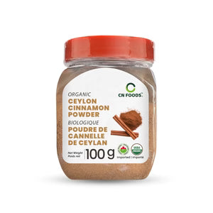 CN Foods Organic Ceylon "True" Cinnamon Fine Ground-100g