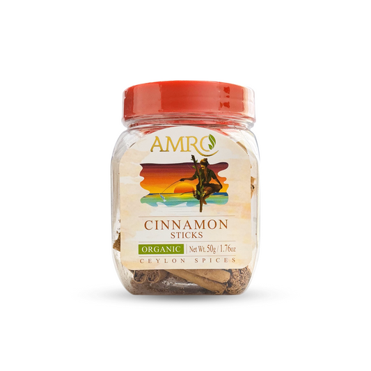 Amro Organic Ceylon "True" Cinnamon Quills -50g