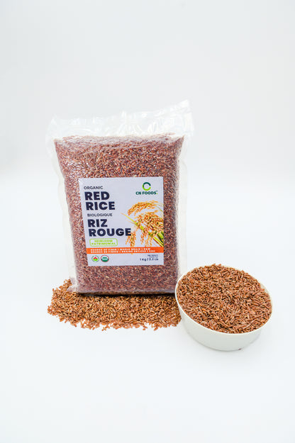 CN Foods Organic Red Rice - 1kg