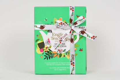 English Tea Shop Organic Premium Green Collection - 12 Nylon Pyramid Bags