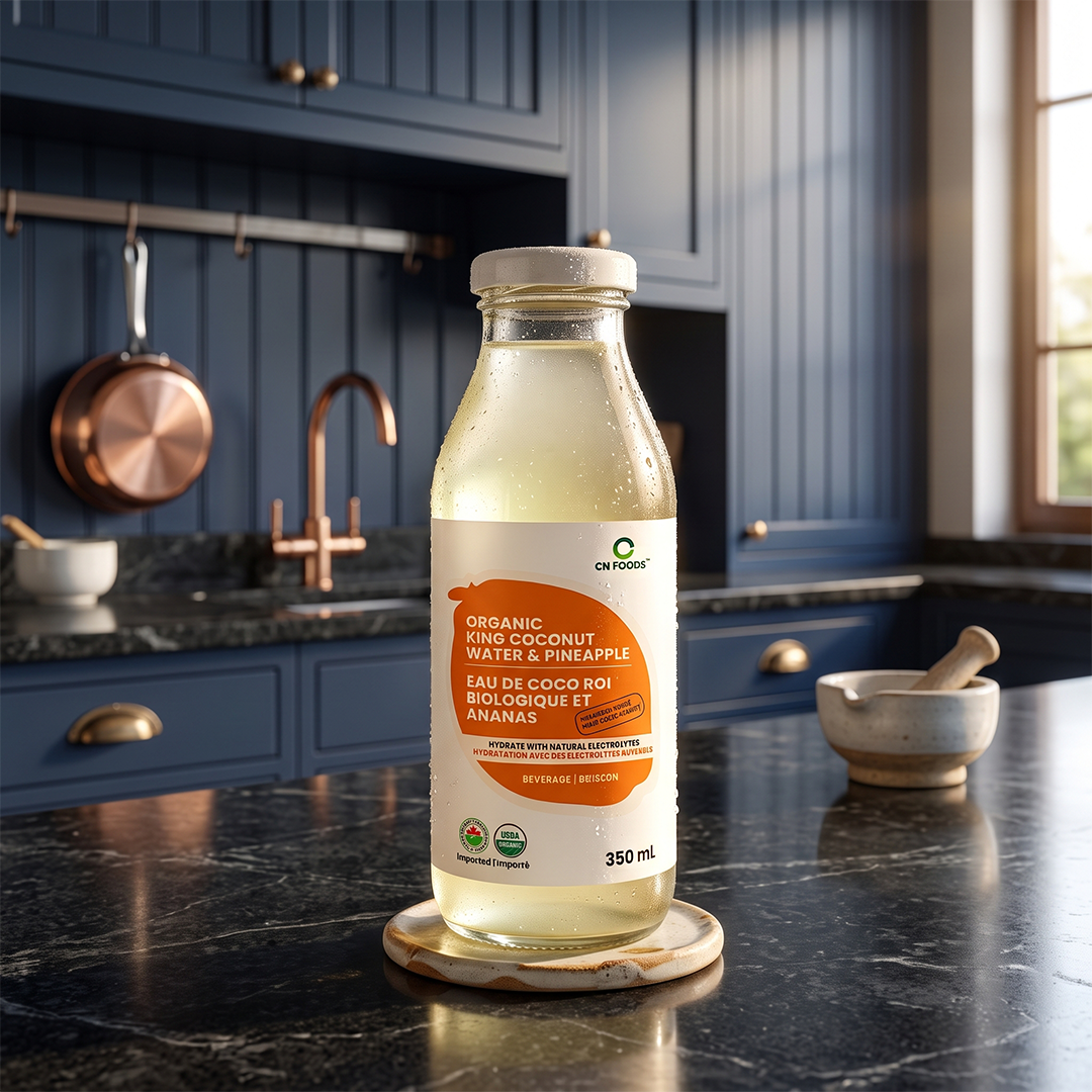 CN Foods Organic Pineapple Infused King Coconut Water - 350ml