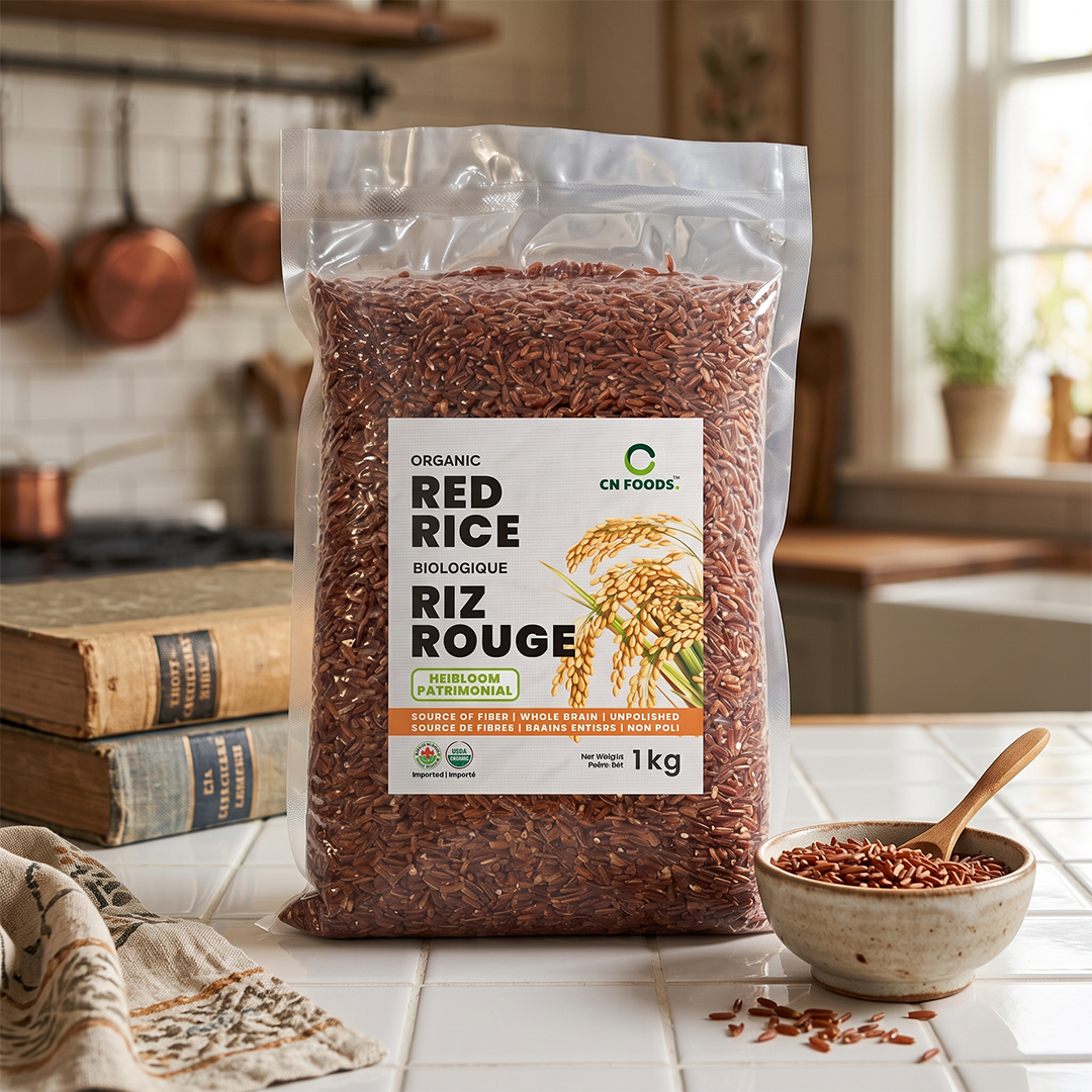 CN Foods Organic Red Rice - 1kg
