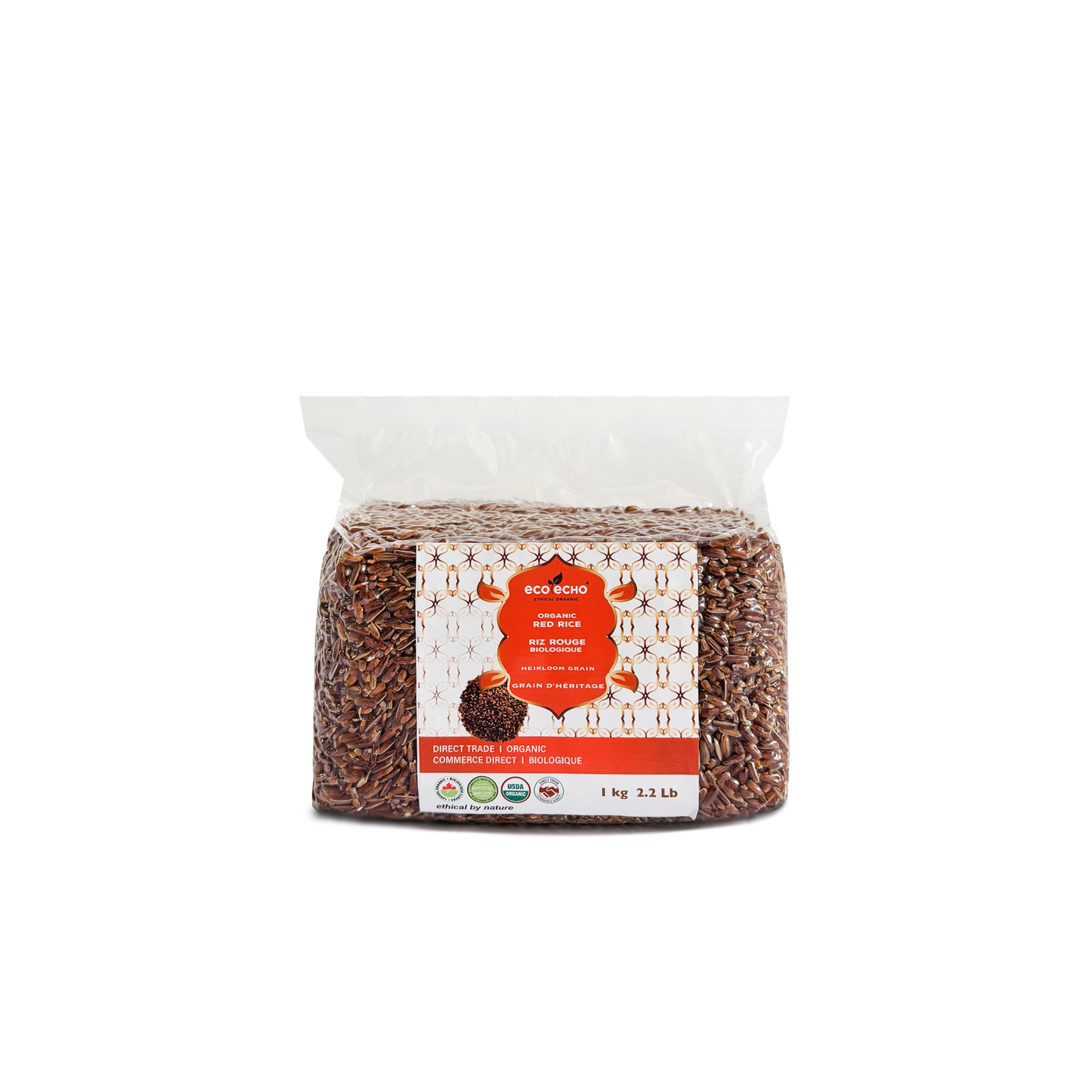 EcoEcho Organic Red Rice - 1Kg