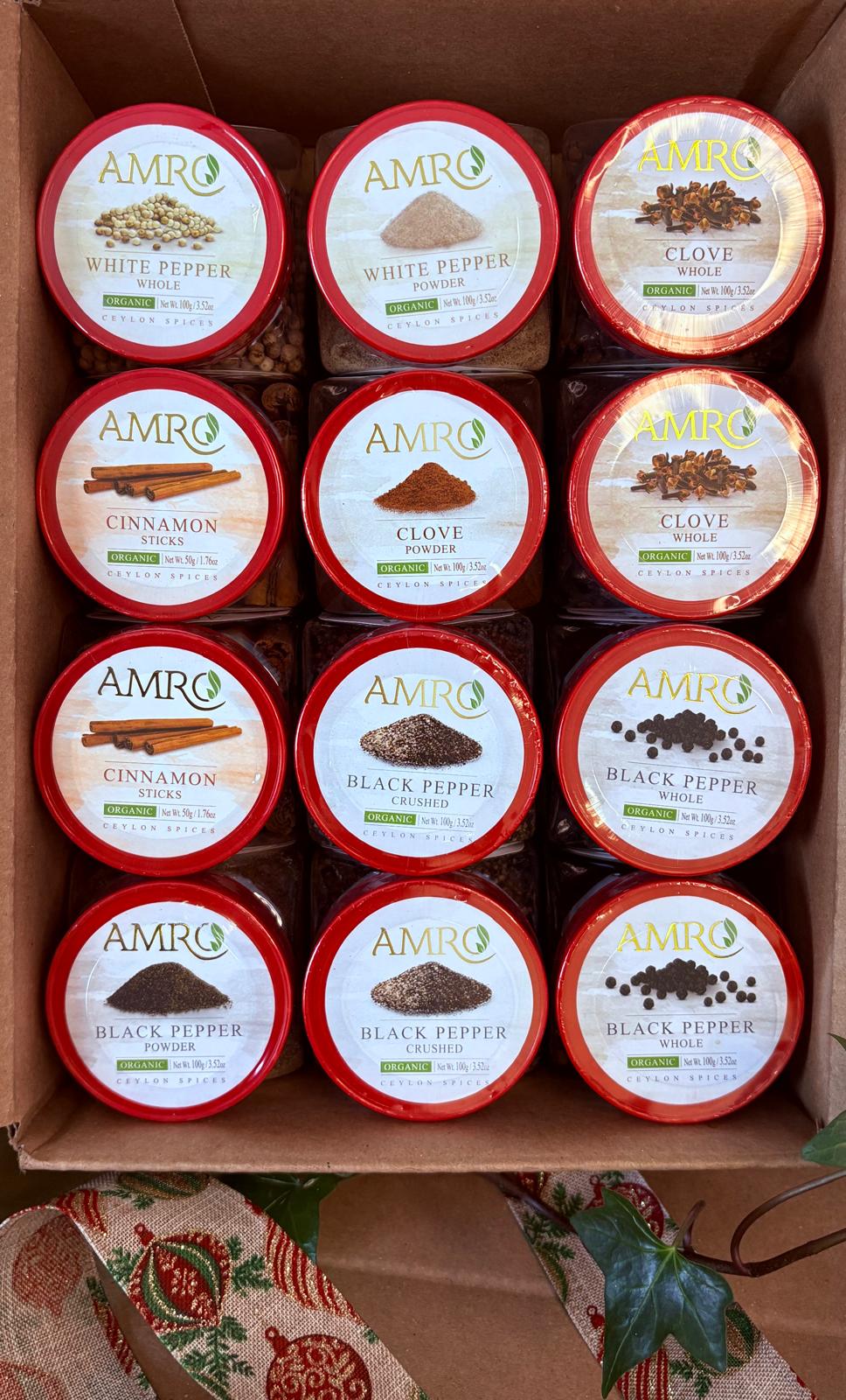 Amro Sri Lankan Organic Spice Collection - 100/50g